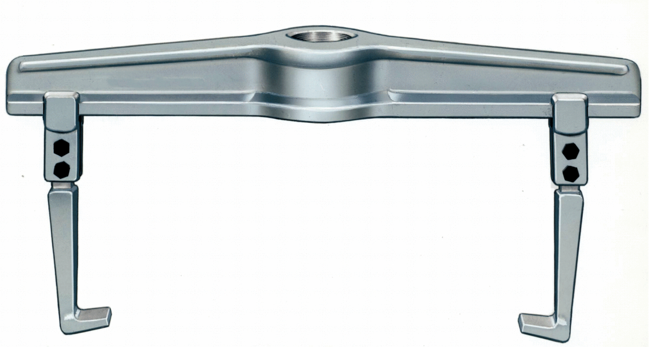 Extracteur universel 2 griffes utilisation vérin hydraulique 640x225x10 mm KS TOOLS - 640.0210