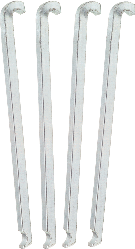 Jeu 4 griffes pour extracteur de roulements L,120 mm - 6004-6005-6201-6202 KS TOOLS - 655.0012