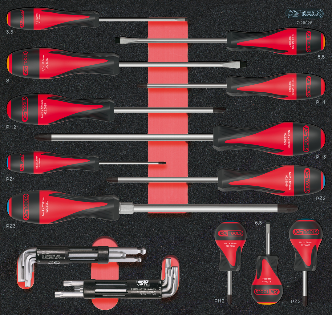 Module de vissage, 28 pièces KS TOOLS - 712.5028