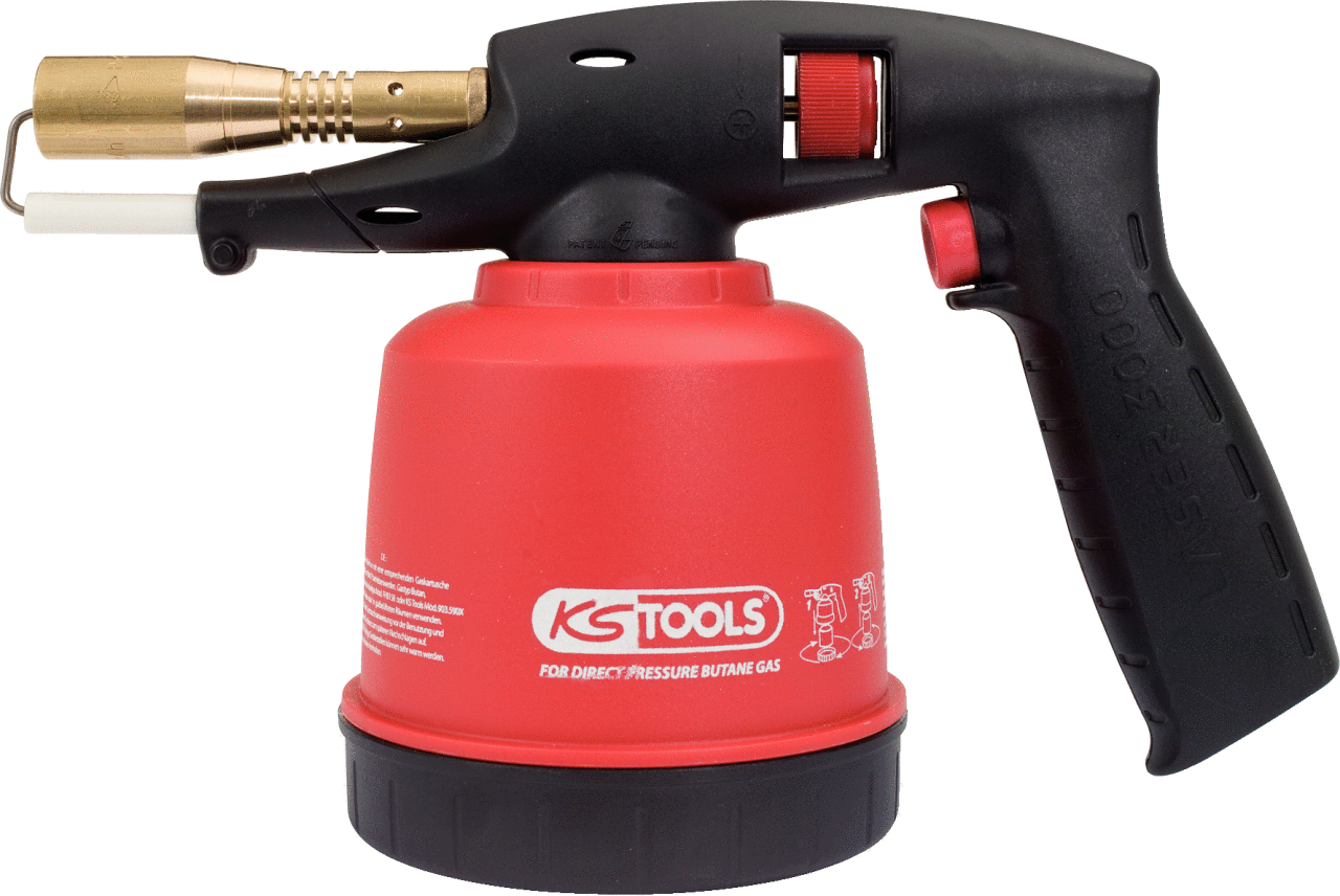 Chalumeau propane avec piezo, corps composite KS TOOLS - 903.5902