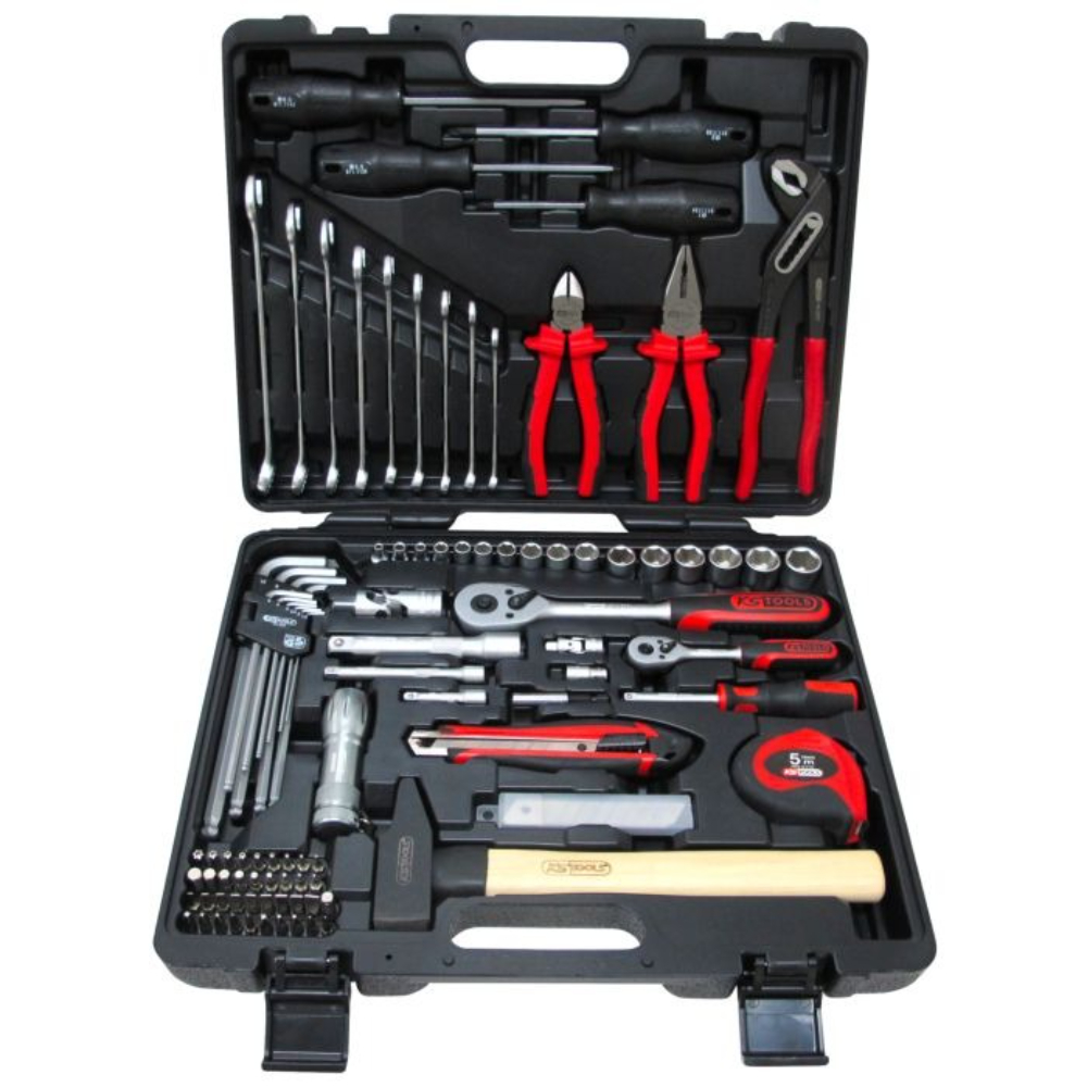 Coffret d'outillage généraliste 1/4'' - 1/2'', 103 pièces KSTOOLS - 9110703