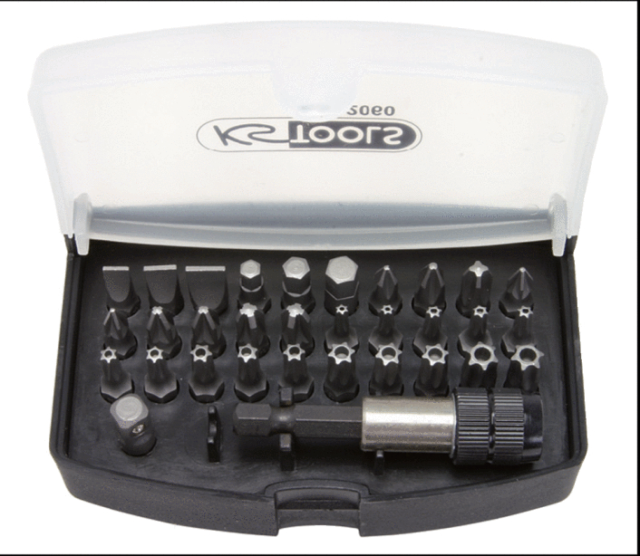 Jeu de 32 embouts de vissage, 1/4'' KS TOOLS - 911.2060