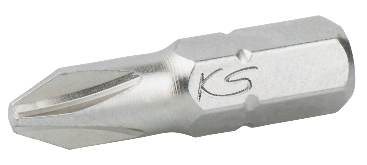 Embout de vissage PHILLIPS®, L.30 mm - 5/16'' - PH2 KS TOOLS - 911.5133