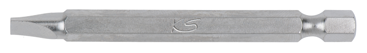 Boîte de 5 embouts de vissage Fente, L.75 mm - 1/4'' - 7 mm KS TOOLS - 911.7737