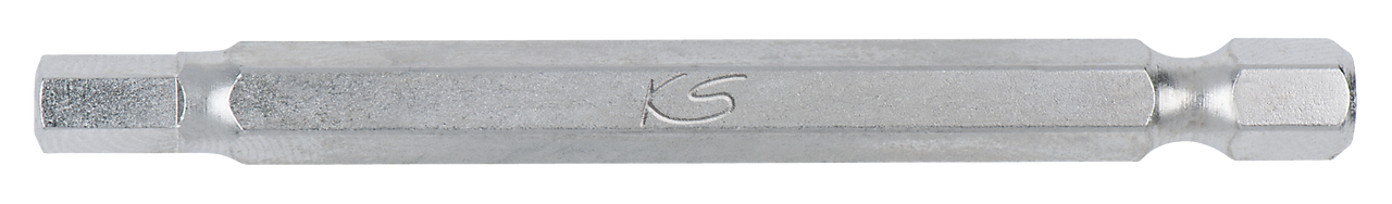 Boîte de 5 embouts de vissage 6 pans, L.75 mm - 1/4'' - 2,5 mm KS TOOLS - 911.7759