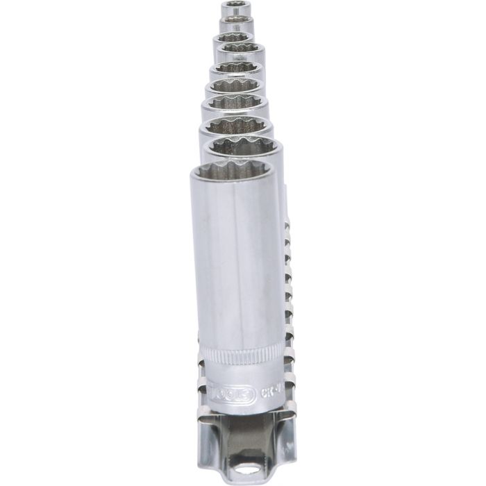Rail de 10 douilles ULTIMATE® 1/4'' 12 pans longues KSTOOLS - 9170630