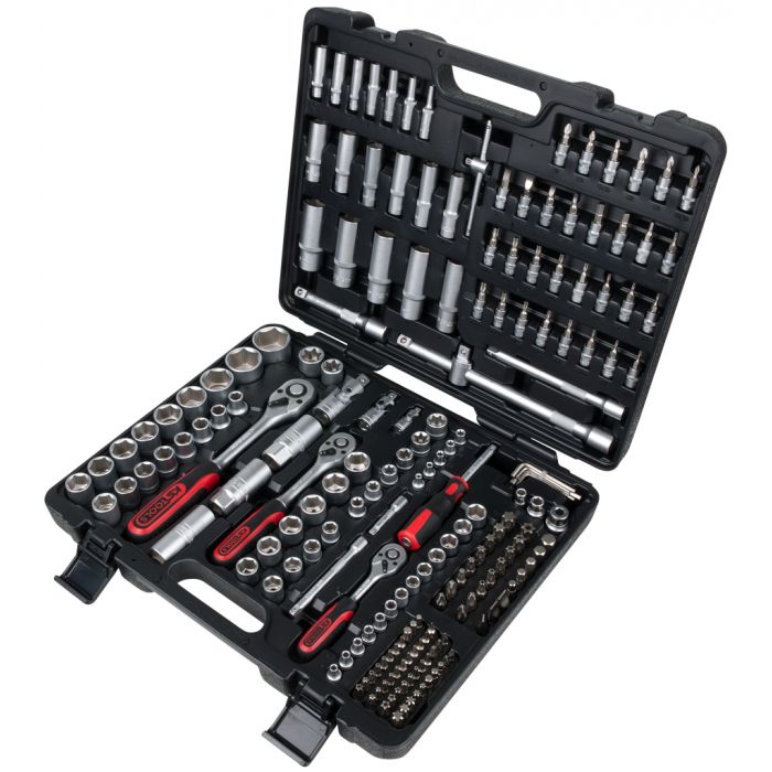 Coffret de douilles et accessoires 1/4