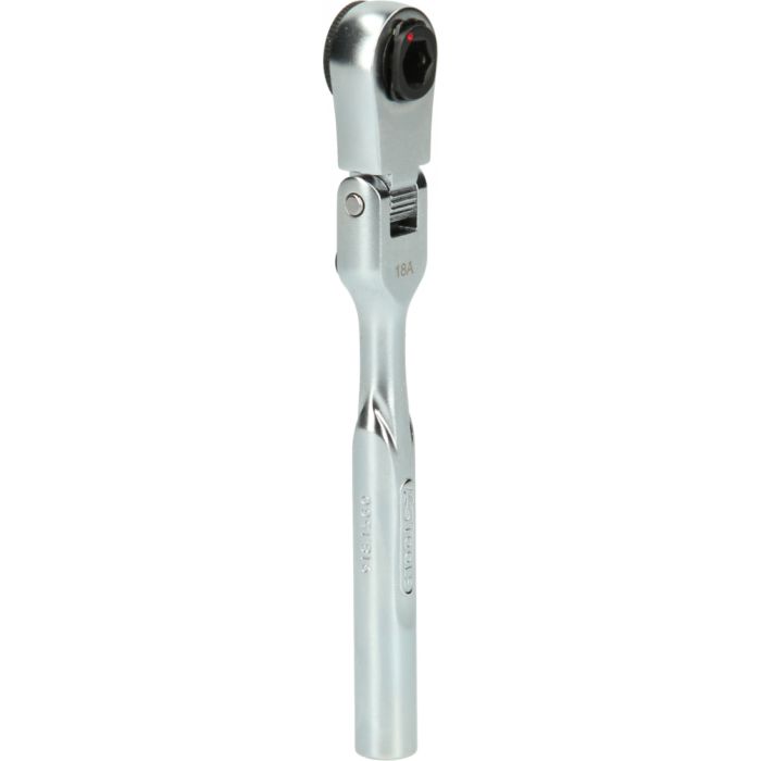 Mini cliquet réversible articulé 1/4’’ 72 dents, L.119 mm des coffrets 918.3015 et 918.3005 KSTOOLS - 9181560
