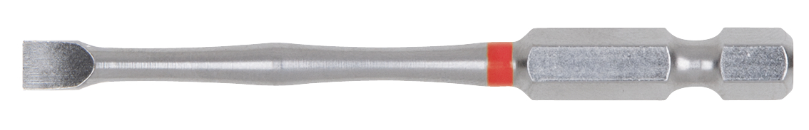 Boite de 5 embouts de vissage à code couleur TORSIONpower®, L. 75 mm - 1/4'' - Fente, 4 mm KS TOOLS - 918.3356