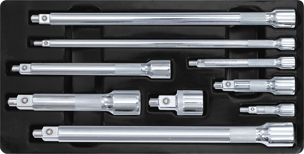 Jeu de 9 rallonges ULTIMATE® à verrouillage aimanté KS TOOLS - 922.1311