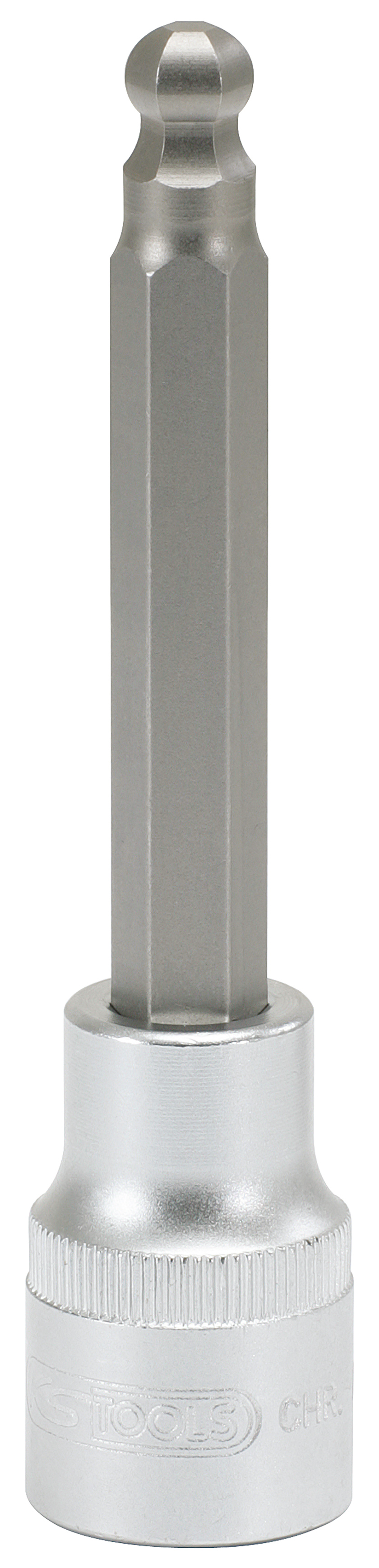 Douille tournevis 6 pans à tête sphérique ULTIMATE® 1/2'', L.110 mm - 9 mm KS TOOLS - 922.1759