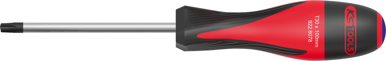 Tournevis ULTIMATE® TORX® percé, T27 - L.100 mm KS TOOLS - 922.6077