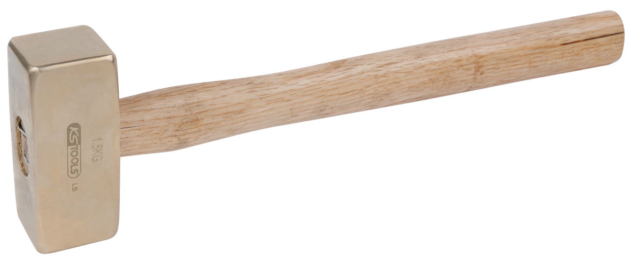 Massette BRONZEplus manche hickory, tête 1500g, 400mm KS TOOLS - 963.2052
