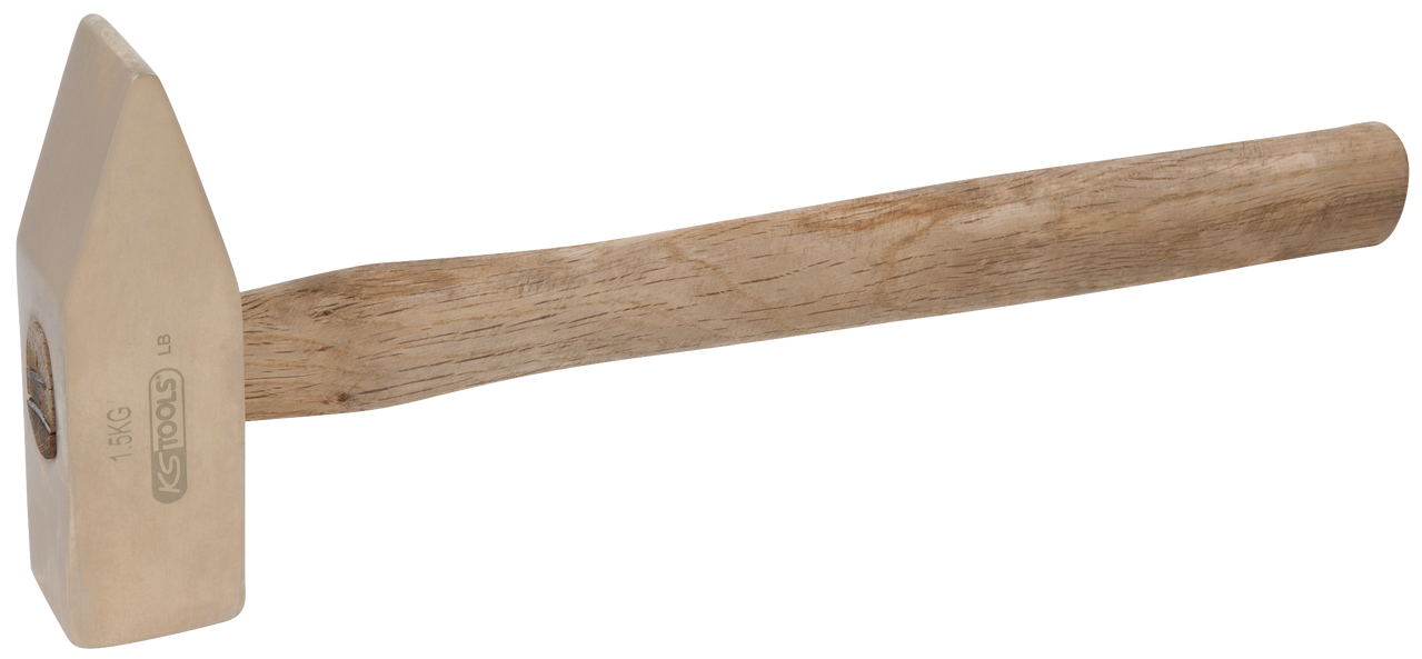 Marteau BRONZEplus manche hickory, tête 1500g, 395mm KS TOOLS - 963.2125