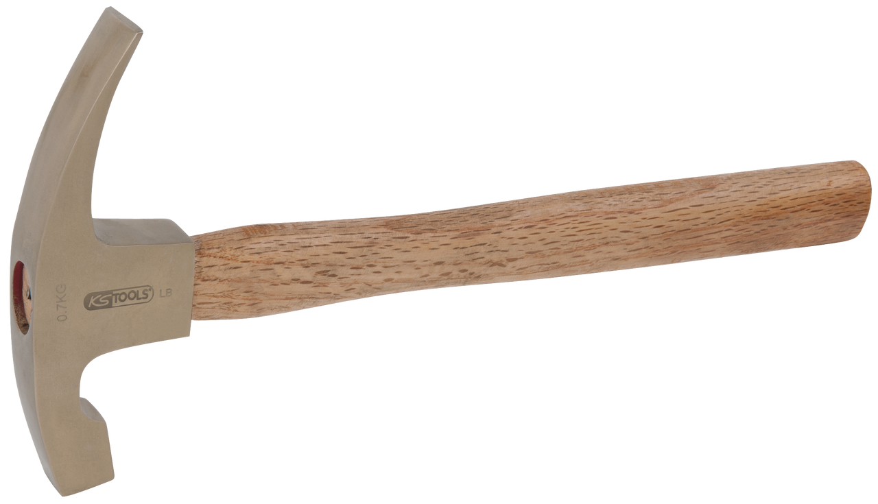 Marteau de maçon BRONZEplus manche hickory, tête 700g, 360mm KS TOOLS - 963.2163