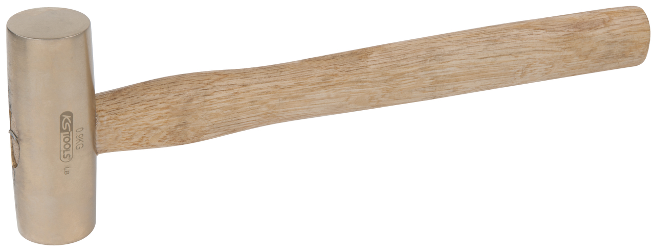Massette BRONZEplus manche hickory, tête 2700g, 600mm KS TOOLS - 963.2182