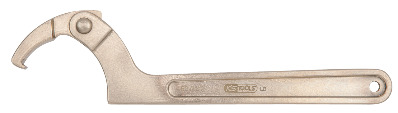 Clé à ergots articulée BRONZEplus 32-75, 205mm KS TOOLS - 963.8207