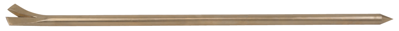 Barre à mine avec pointe et fourche BRONZEplus 1000mm, Diam. 30mm KS TOOLS - 963.9735