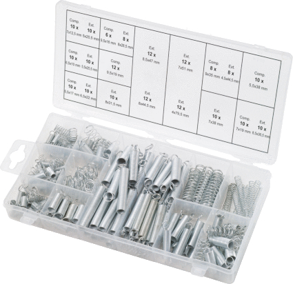 Assortiment de ressorts, 200 pcs KS TOOLS - 970.0010