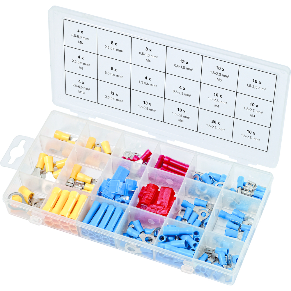 Assortiment de cosses, 160 pcs KS TOOLS - 970.0290
