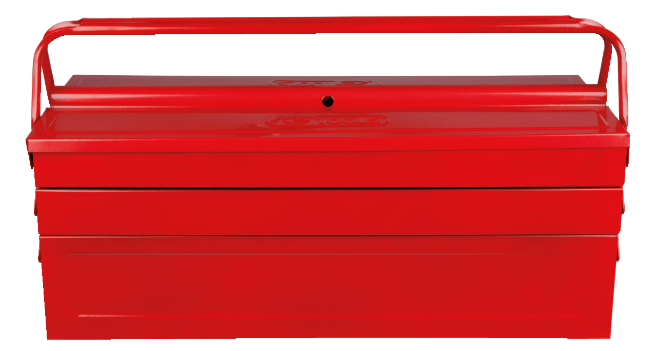 Caisse à outils métallique, 5 compartiments - 430 x 200 x 200 mm KS TOOLS - 999.0120