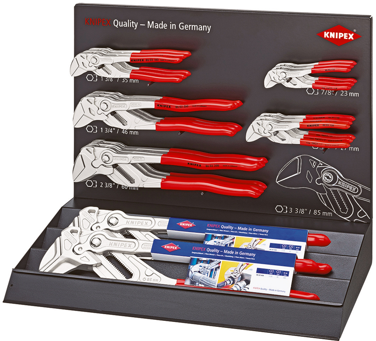Prensentoir de vente pour pince cle vide KNIPEX - 00 19 23 V01