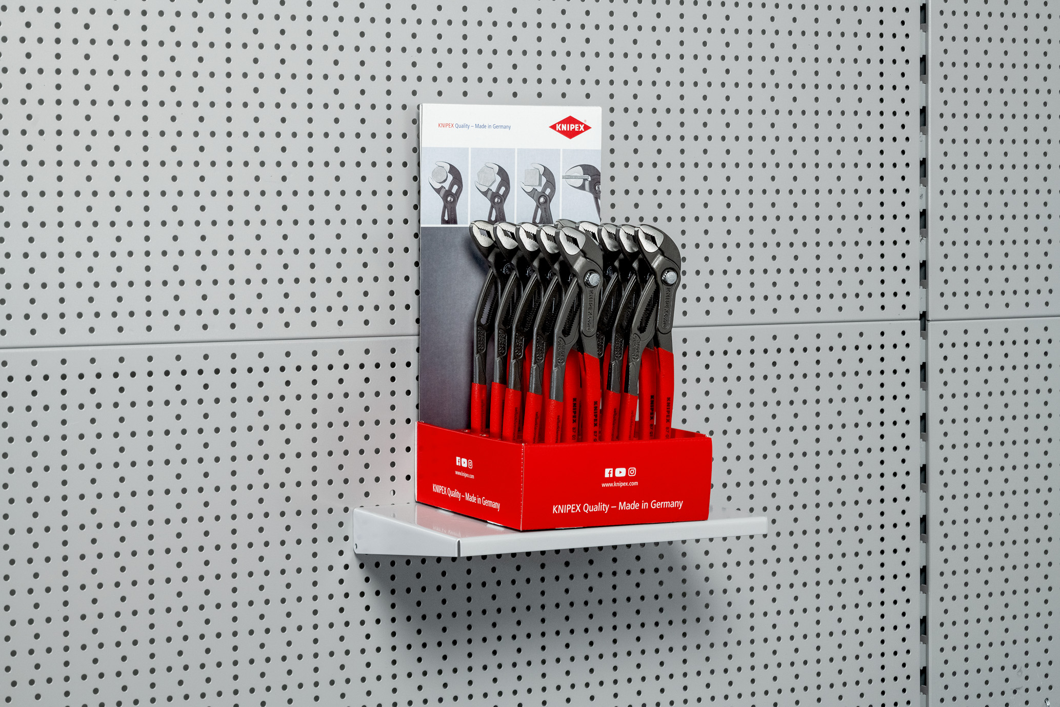 Tablette pour presentoir lineaire KNIPEX - 00 19 30 V08