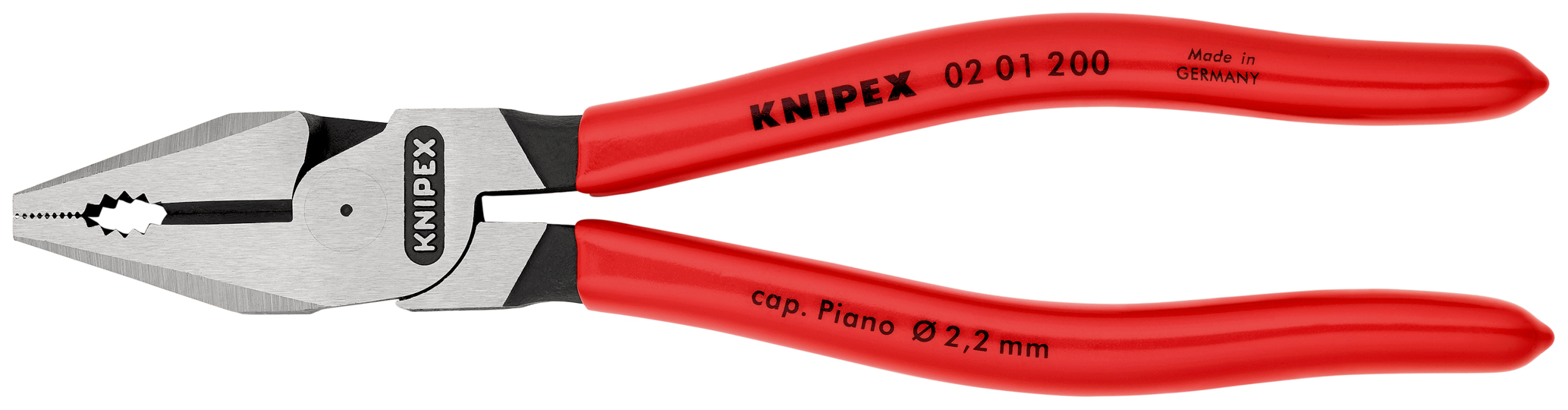 Pince univ. forte demultiplicat. 200mm KNIPEX - 02 01 200 SB