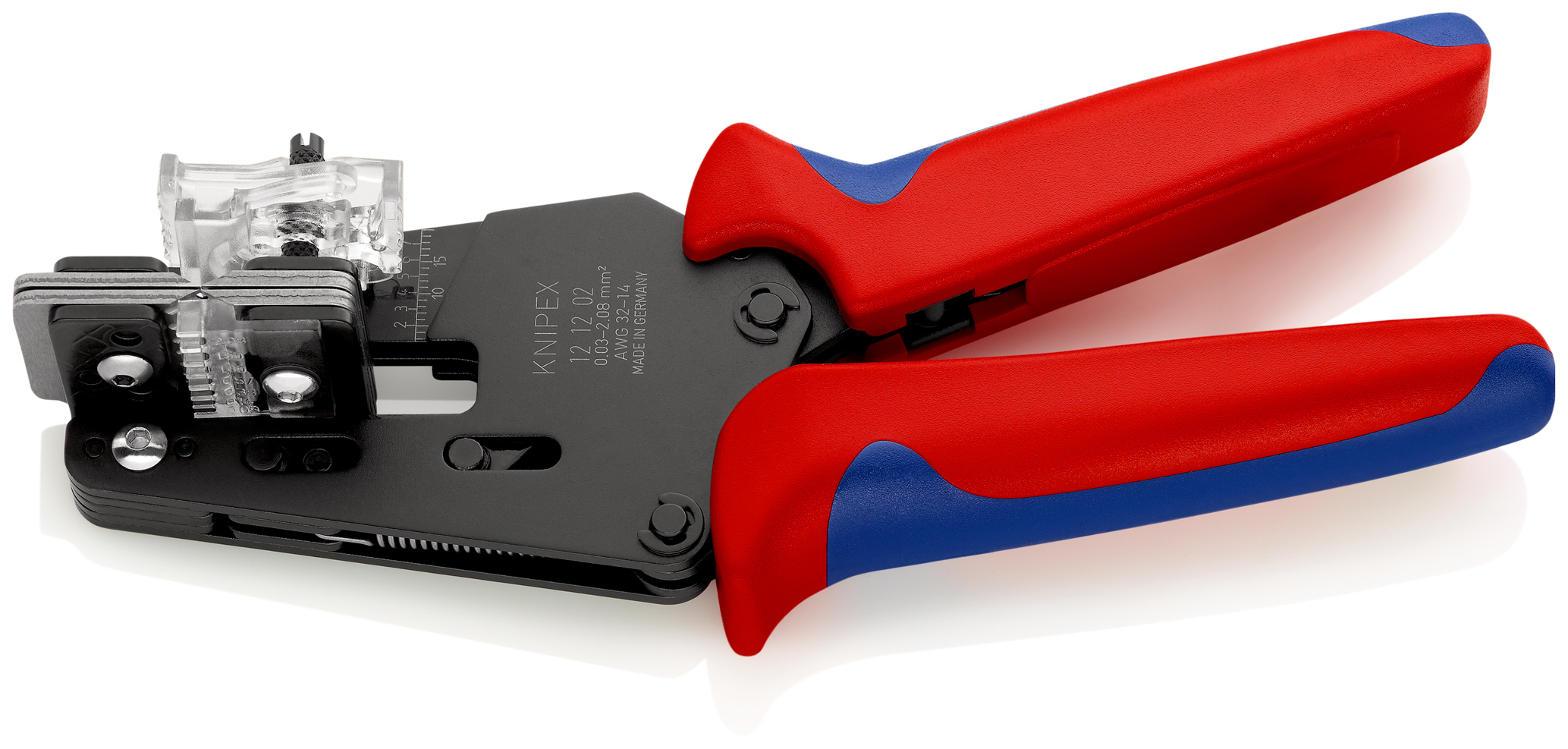 Pince a denuder avec 4 couteaux de forme KNIPEX - 12 12 02