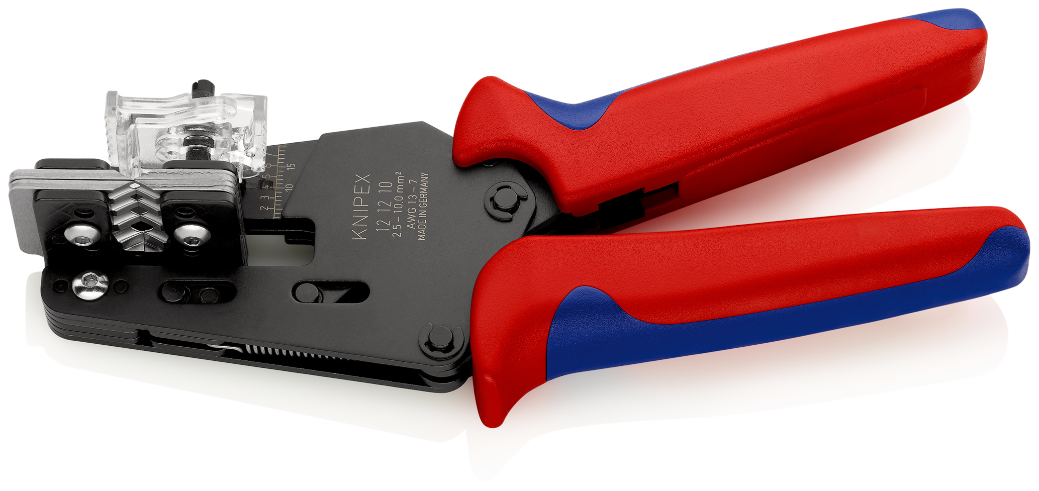 Pince a denuder avec 4 couteaux de forme KNIPEX - 12 12 10