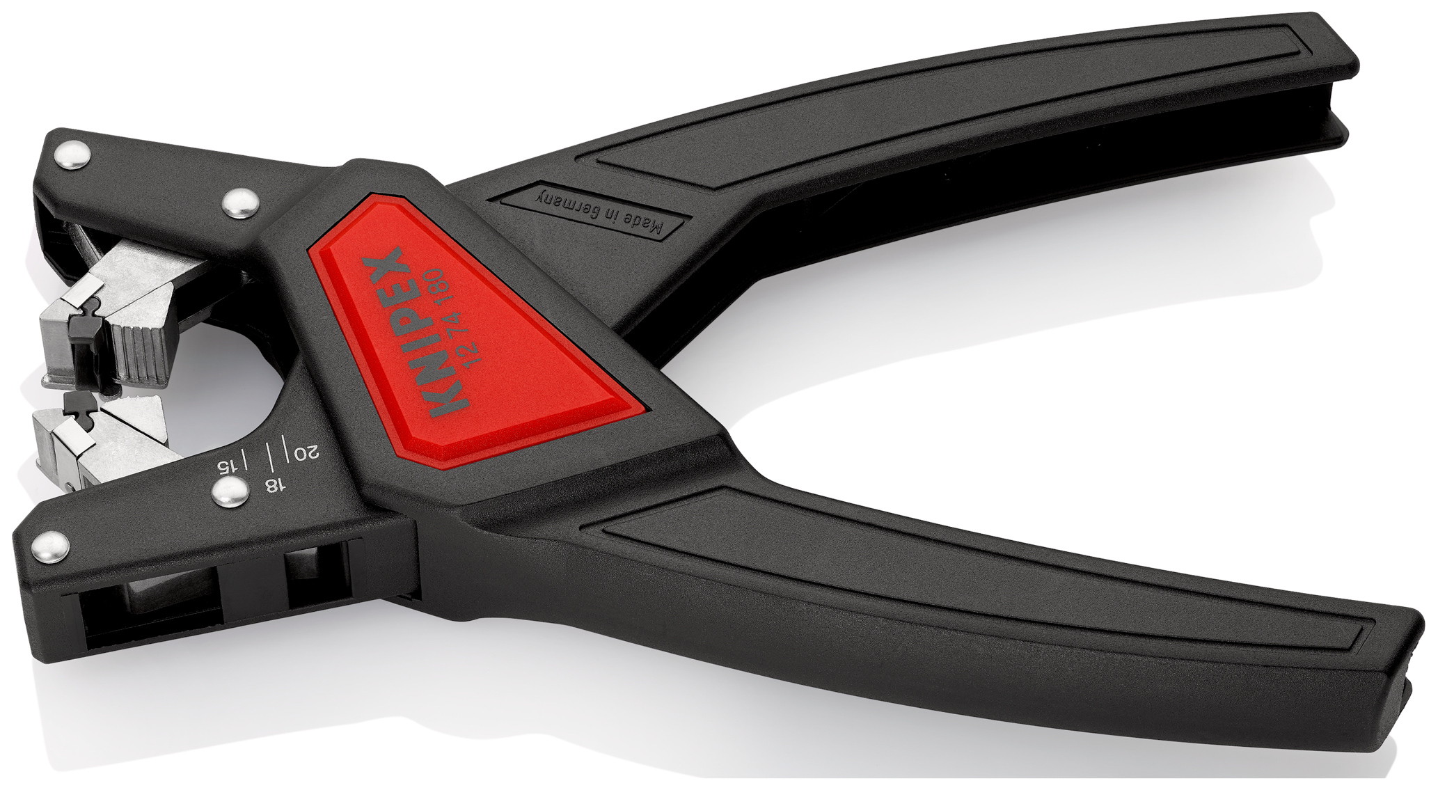 Pince a degainer automatique ø 4,4 à 7,5 KNIPEX - 12 74 180 SB