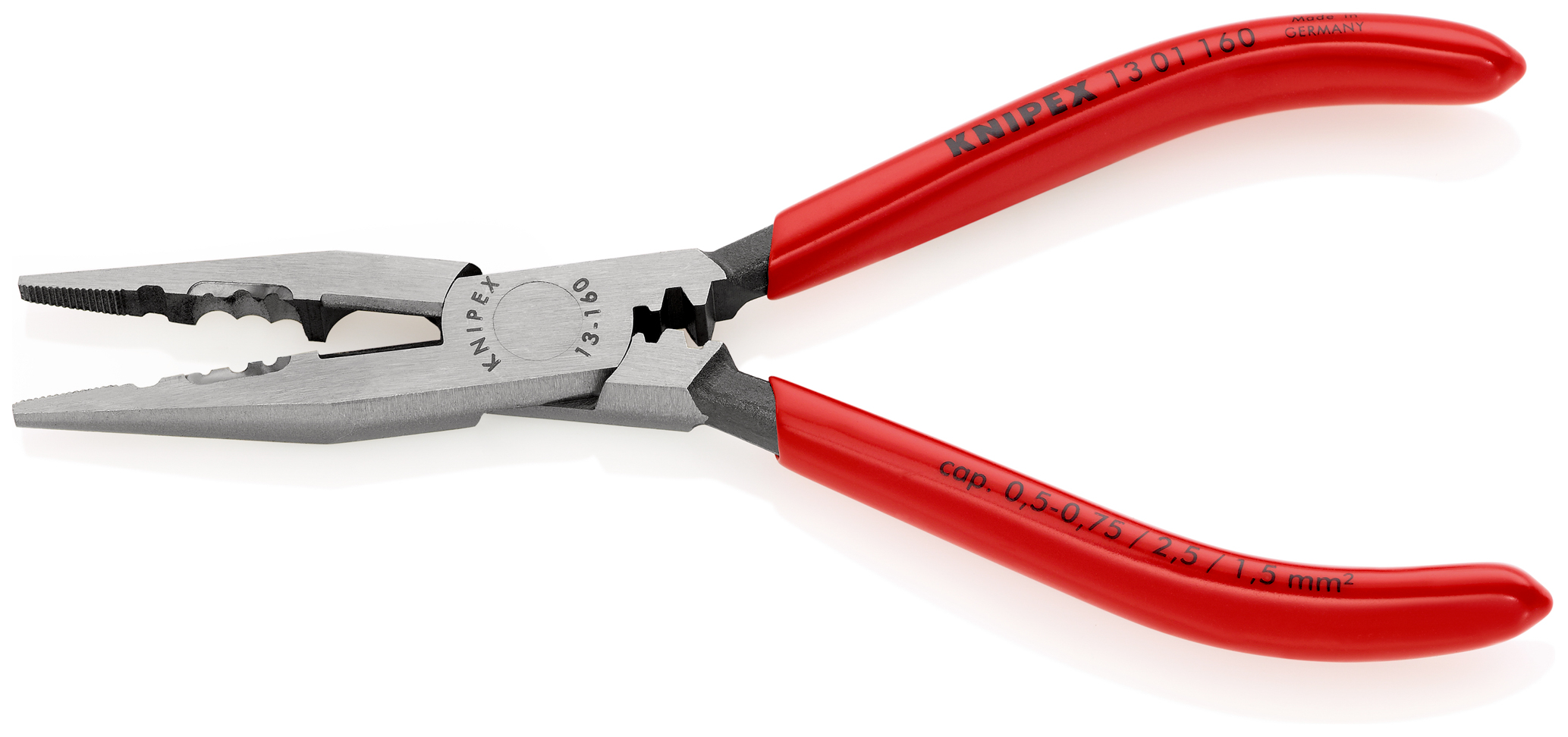 Pince multifonctions 160mm gainee pvc sb KNIPEX - 13 01 160 SB