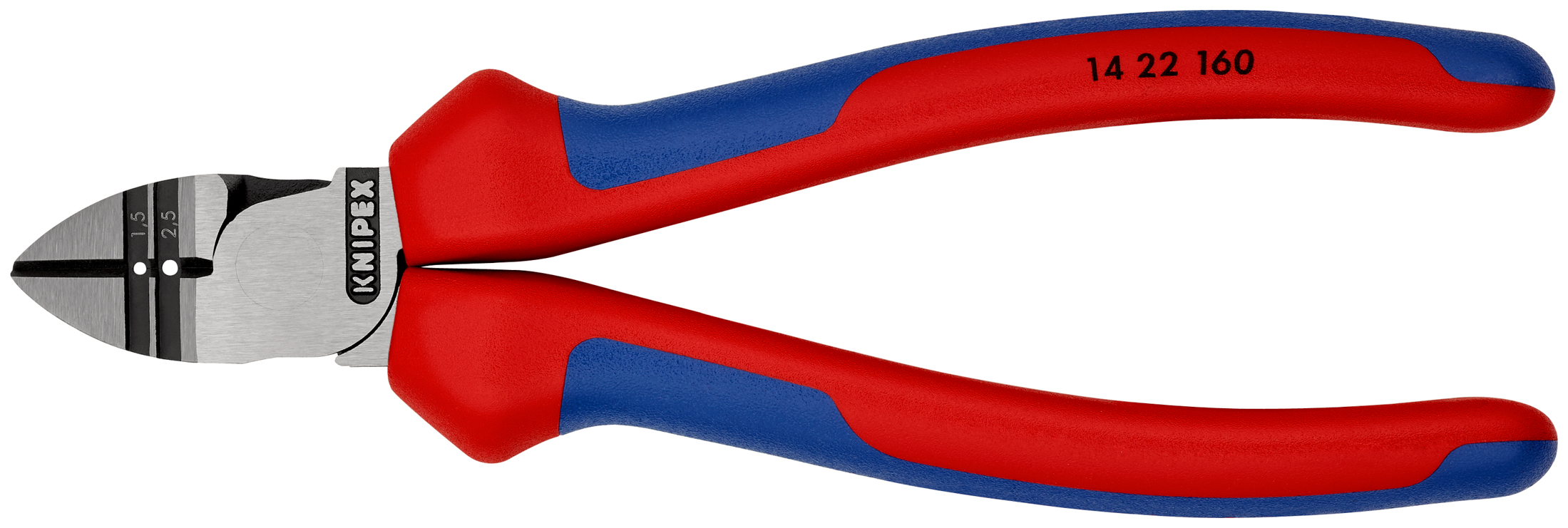 Pince coupante / denudante de cote 160mm KNIPEX - 14 22 160 SB