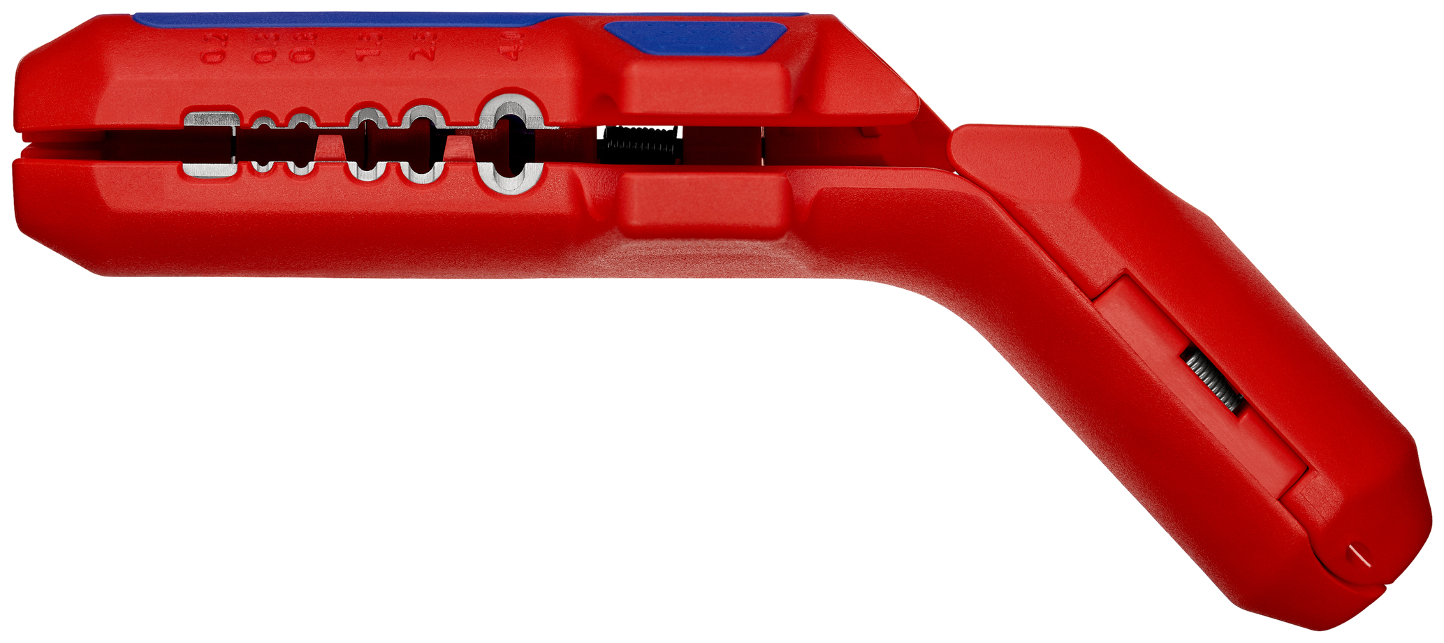 Outil universel à dégainer version droitier Ergostrip KNIPEX dénudage Ø 8 - 16 95 01 SB