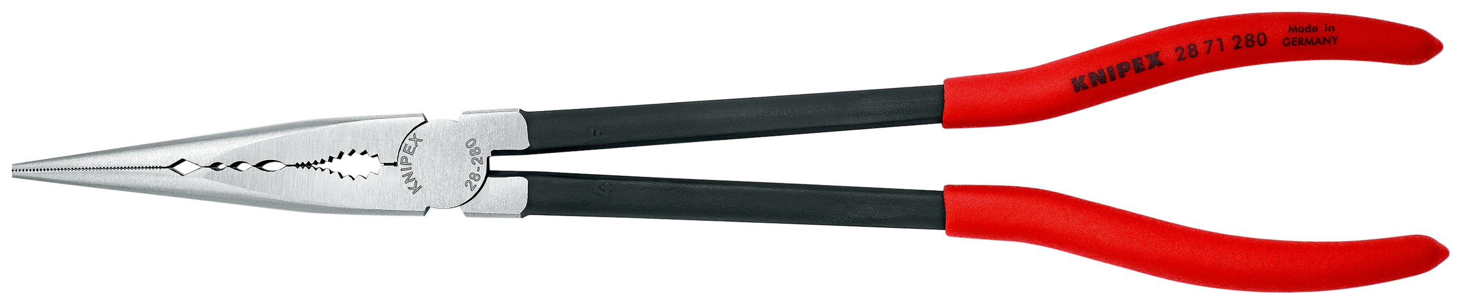 Pince à monter droite becs long 280mm - KNIPEX - 28 71 280 SB