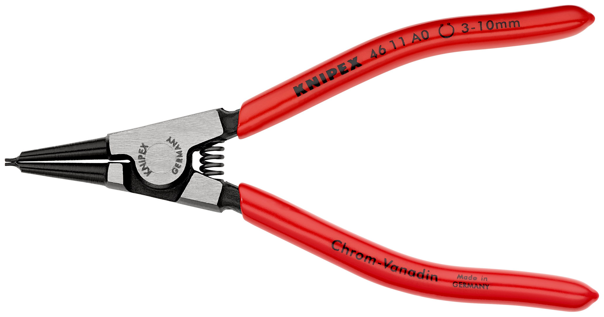 Pince 140mm circlips exterieurs 3-10mm KNIPEX - 46 11 A0