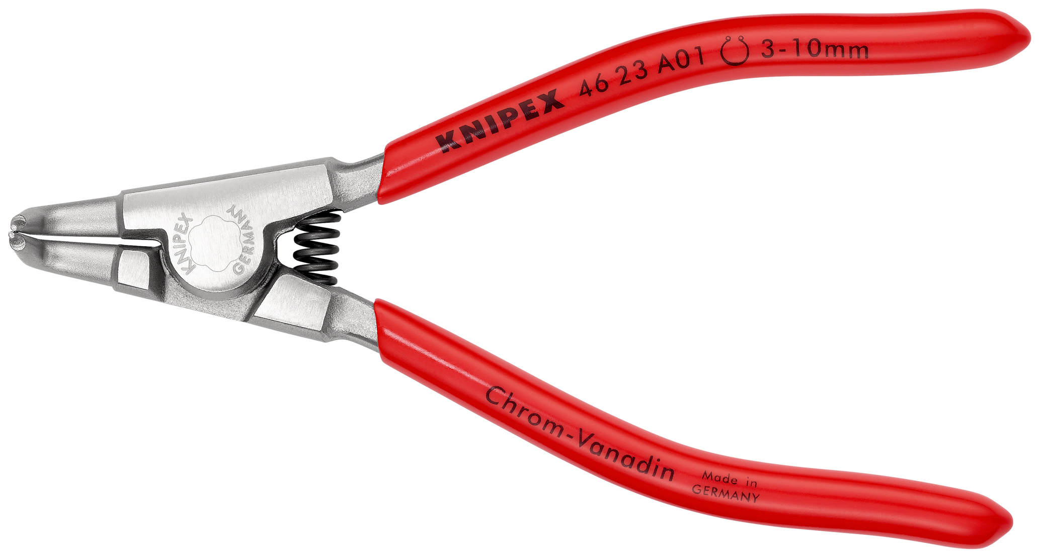 Pce 125mm circl. ext. 3-10mm chrome 90° KNIPEX - 46 23 A01