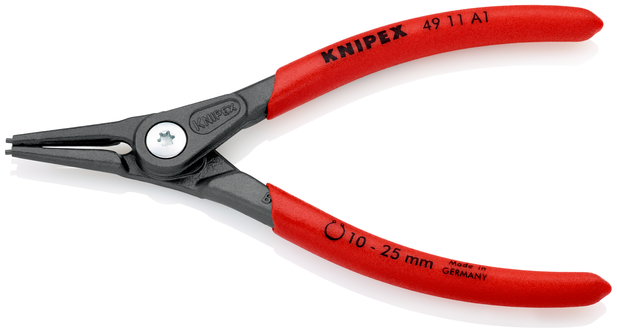 Pince circlips exterieurs 10-25mm KNIPEX longueur 140mm - 49 11 A1
