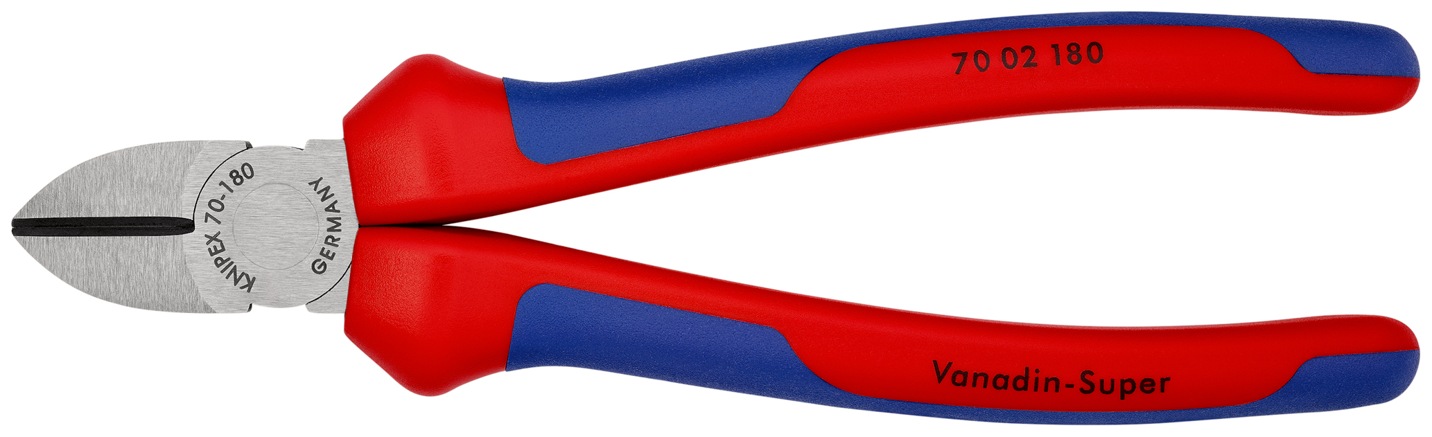 Pince coupante cote 180mm bimatiere KNIPEX - 70 02 180 SB