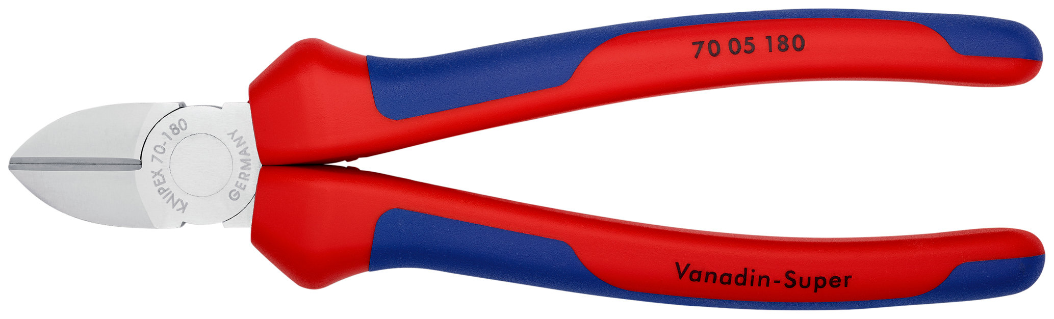 Pince coupante cote 180mm chrome KNIPEX - 70 05 180 SB