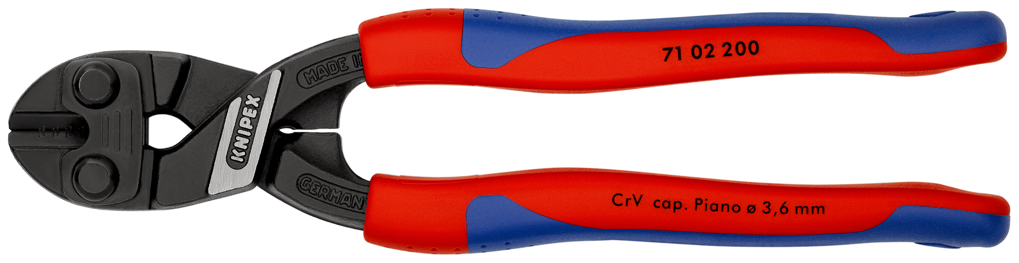 Pince coupe-boulon compact cobolt® 200mm KNIPEX - 71 02 200 SB