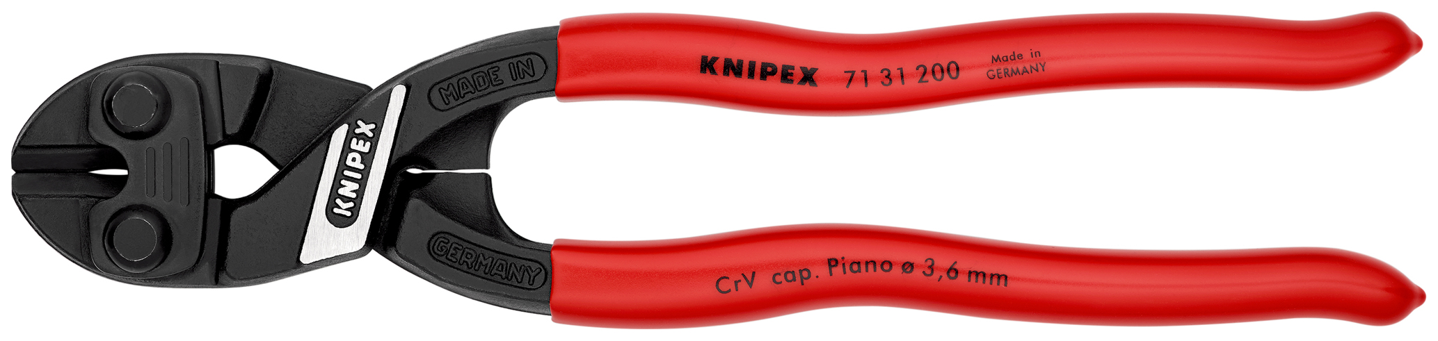 Pince coupe-boulon compact cobolt® 200mm KNIPEX - 71 31 200 SB