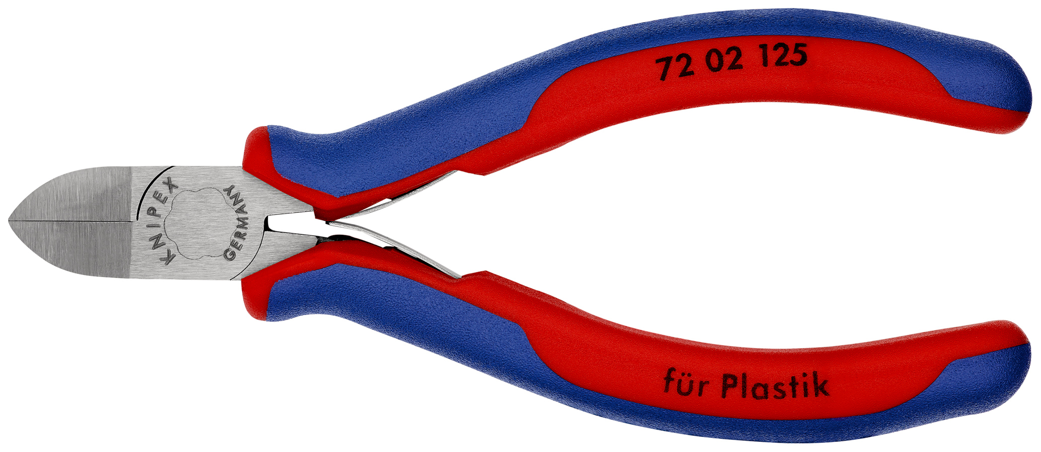 Pince coupante cote pr plastique 125mm KNIPEX - 72 02 125