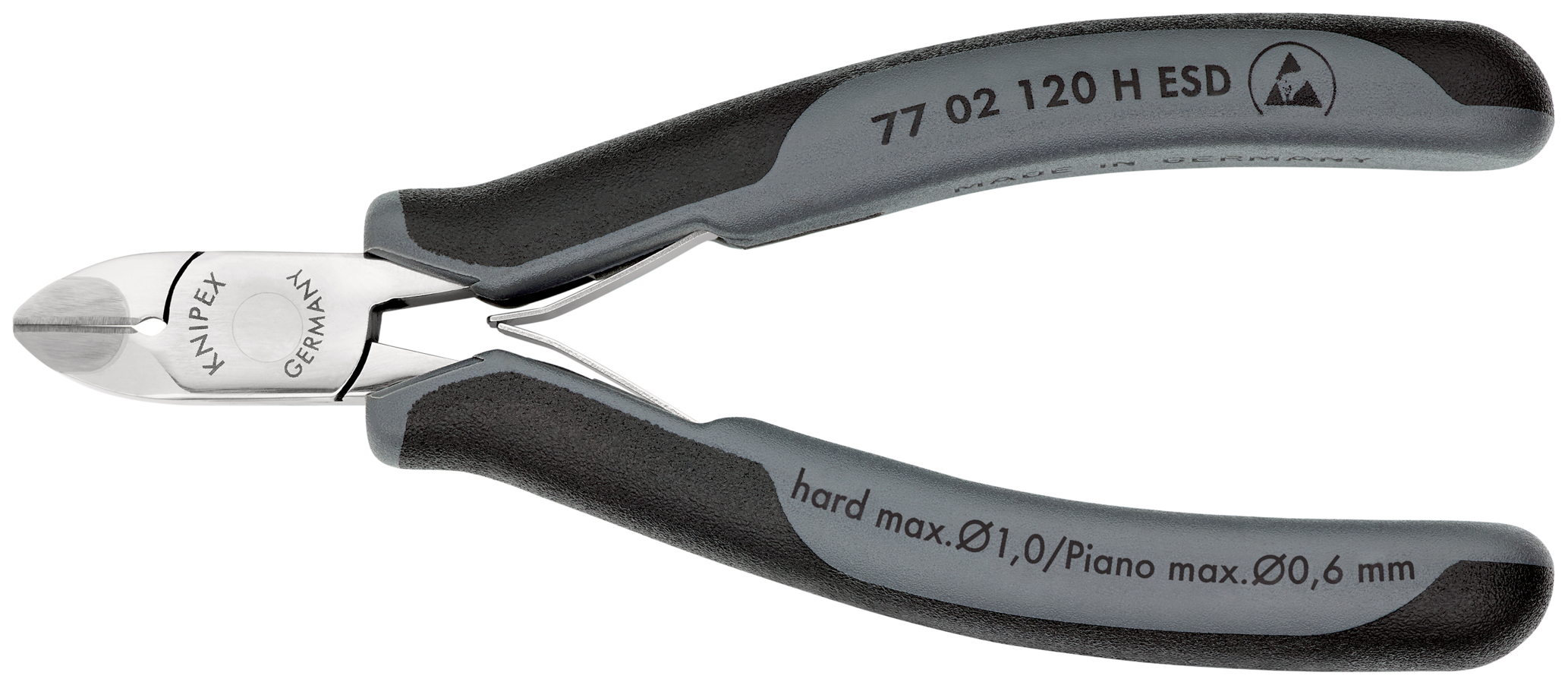 Pnce cpte carbure cote electro 120mm esd KNIPEX - 77 02 120 H ESD