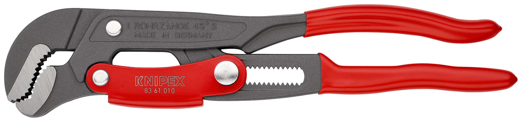 Cle serre-tubes en 's' regl rapide 330mm KNIPEX - 83 61 010