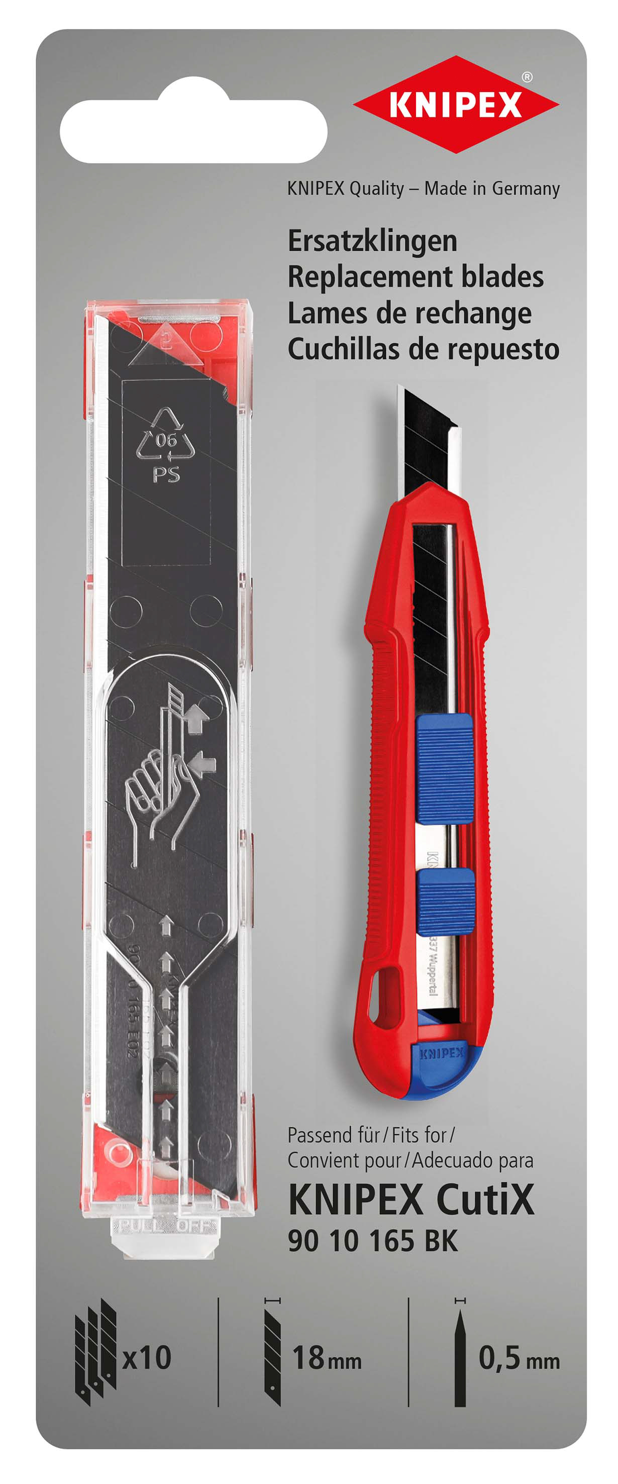 Lame de rechange pour KNIPEX CutiX® KNIPEX - 9010165E02