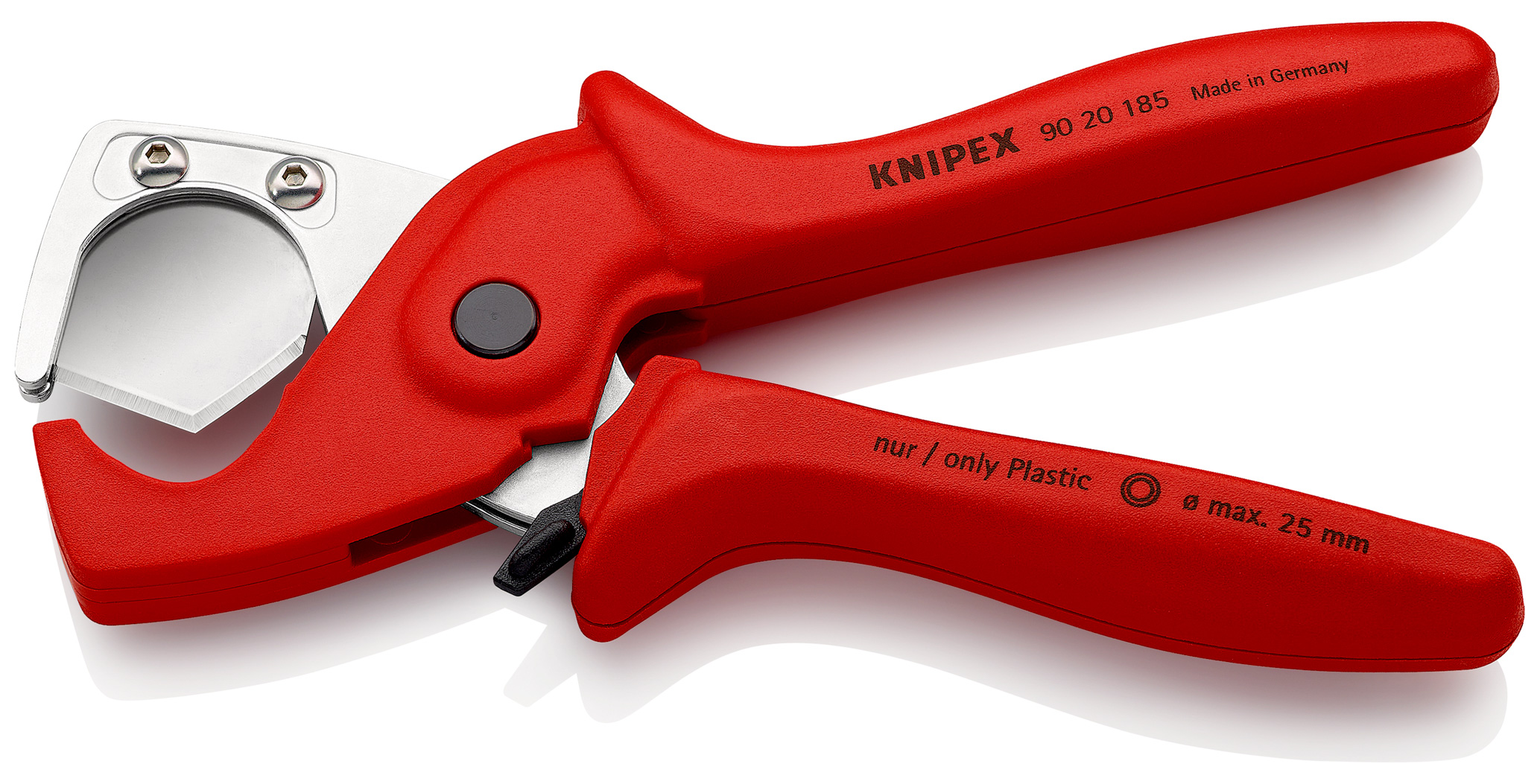 Pince coupe tubes 185mm chrome ø 25mm KNIPEX - 90 20 185