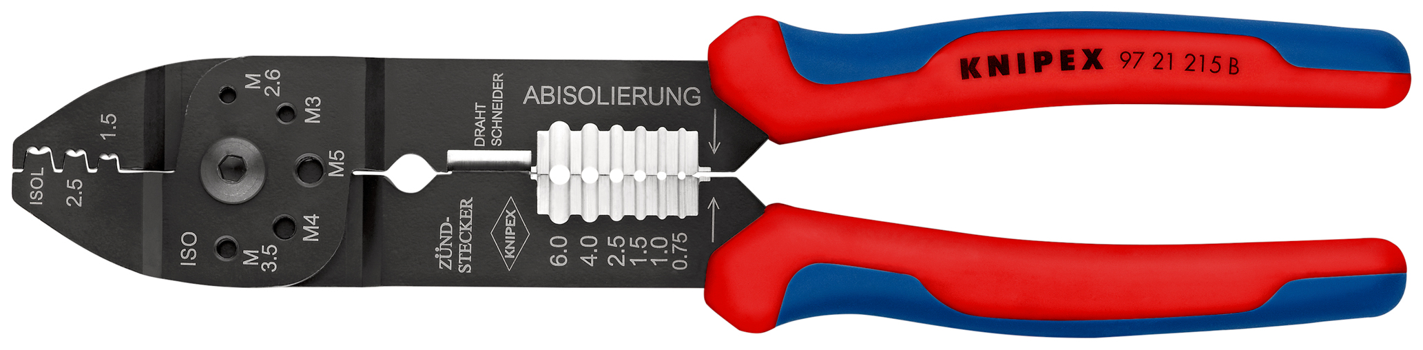 Pince a sertir universelle 230mm KNIPEX - 97 21 215 B SB