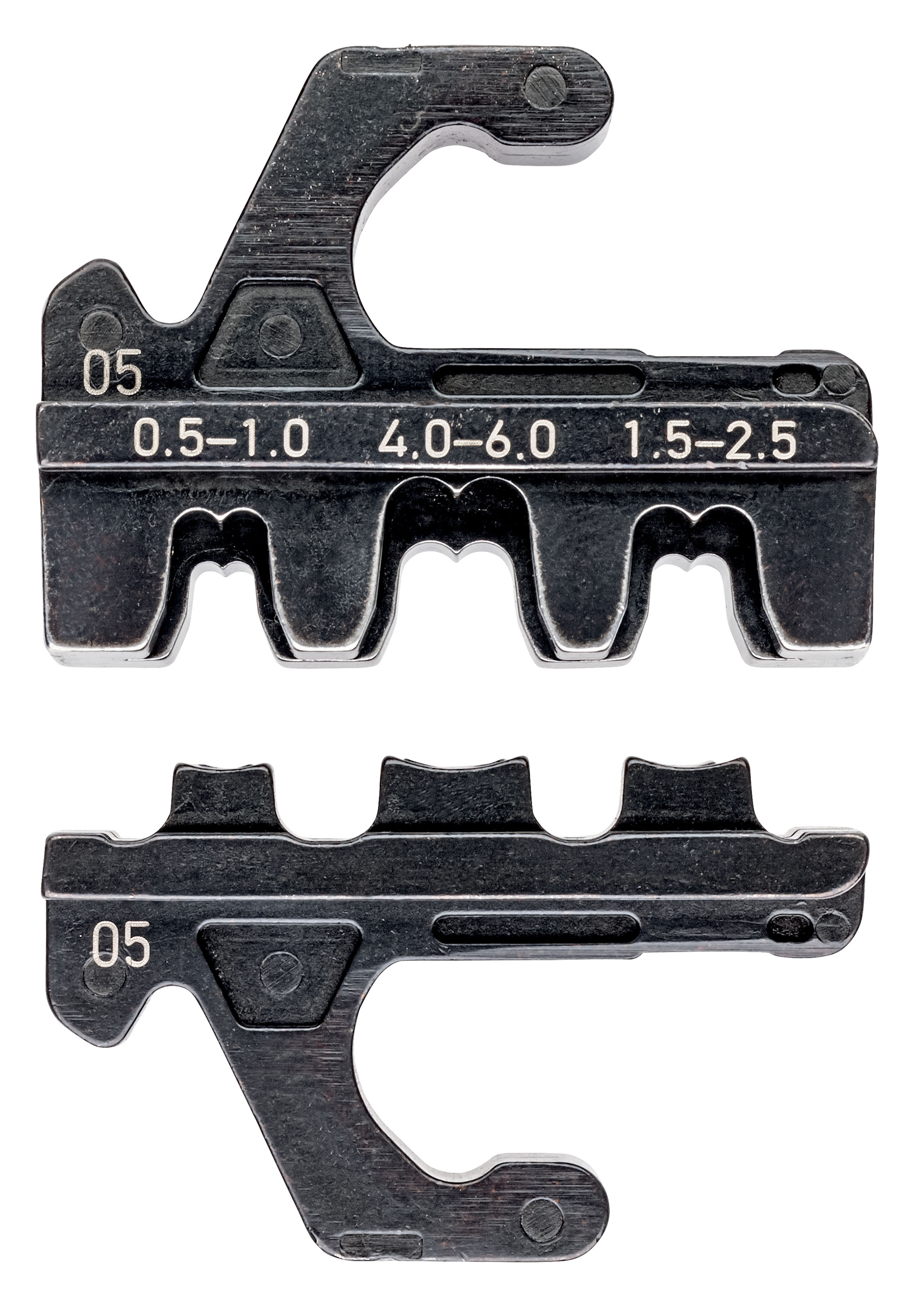 Matrice pour pince à sertir MultiCrimp® - Pour cosses à fût ouvert 0,5 à 6mm² KNIPEX - 973905