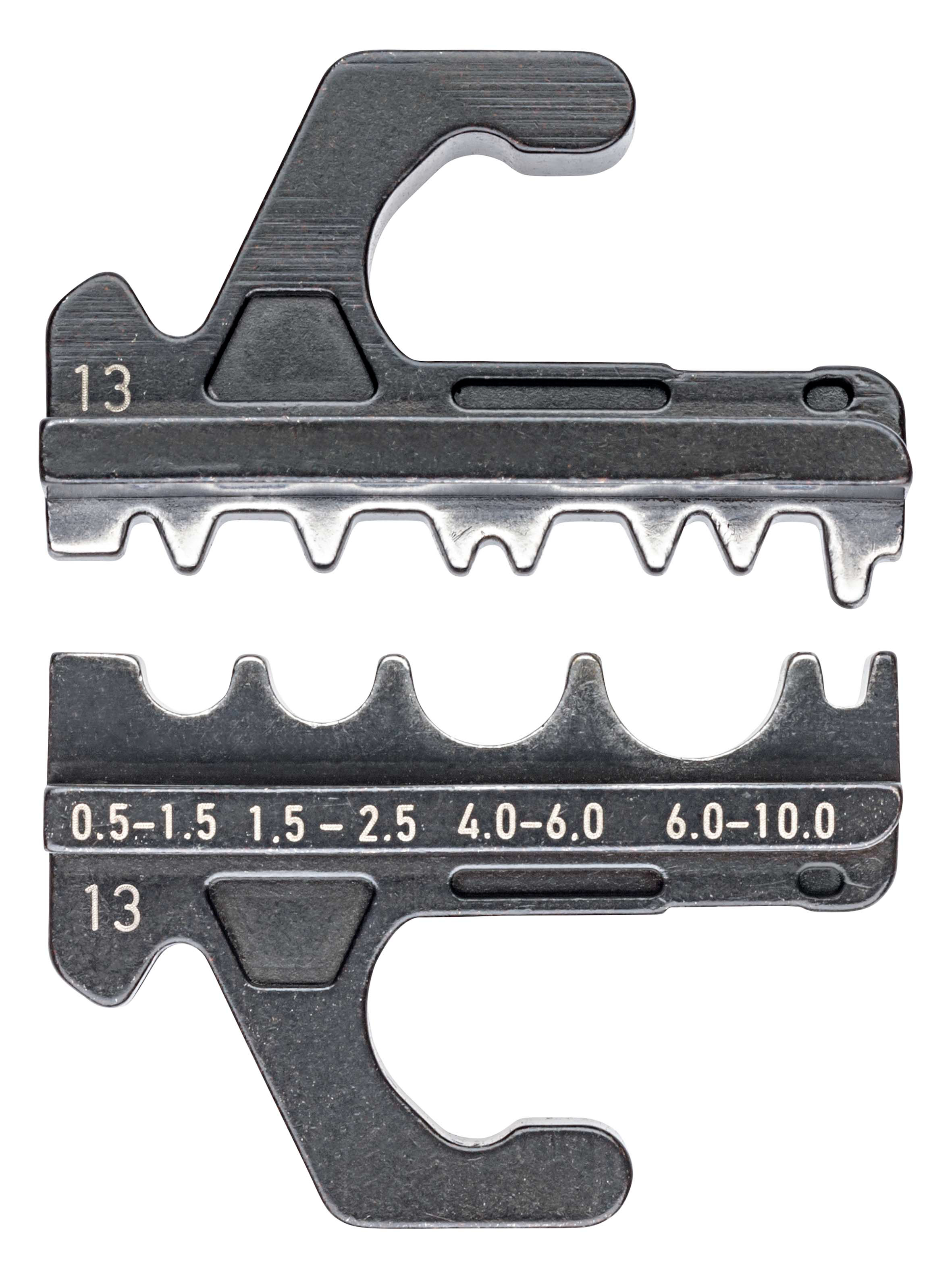 Matrice pour pince à sertir MultiCrimp® - Pour cosses tubulaires 0,5 à 10mm² KNIPEX - 973913